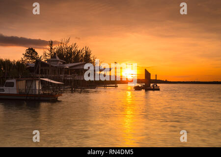 Telaga Luft an Kuching Sarawak entfernt Stockfoto