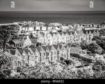 Luftaufnahme auf St Ives in Cornwall, England Stockfoto