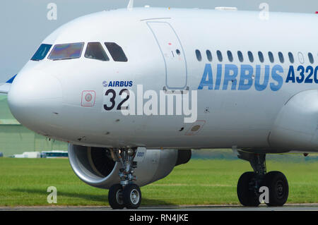 Frankreich, Seine Saint Denis (93), Paris-Le Bourget Flughafen, International Paris Air Show 2009, Airbus A320 Stockfoto