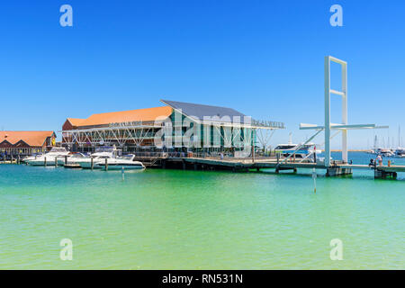 Der Wellenbrecher Tavern Sorrento Quay, Hillarys Boat Harbour Hillarys, Western Australia Stockfoto