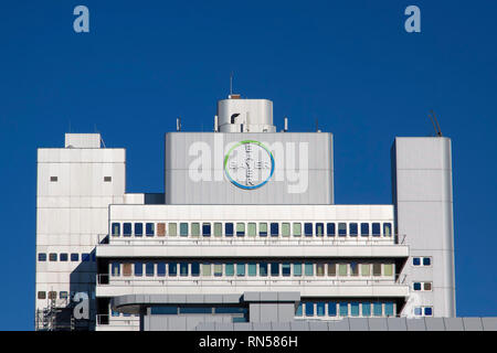 Die Bayer AG, Deutsche multinationale Pharma- und Life-Science-Unternehmen und einer der grössten Pharmaunternehmen der Welt, Berlin, Deutschland Stockfoto