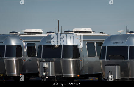 Airstream Werkskundendienst Jackson Center Ohio Stockfoto