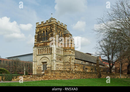 Die Kirche des Hl. Petrus, der als der hervorragendste normannische Kirche in der Grafschaft, Northampton, Northamptonshire, Großbritannien Stockfoto