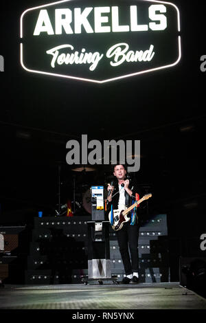 Toronto, Kanada. 16. Februar 2019. Arkells Multiprotokollkarte bei Scotiabank Arena, Toronto Credit: topconcertphoto/Alamy leben Nachrichten Stockfoto