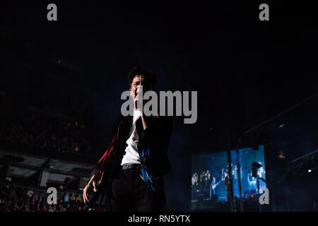 Toronto, Kanada. 16. Februar 2019. Arkells Multiprotokollkarte bei Scotiabank Arena, Toronto Credit: topconcertphoto/Alamy leben Nachrichten Stockfoto