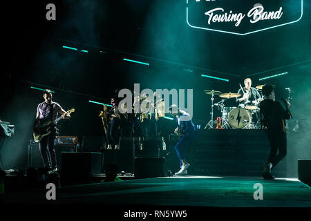 Toronto, Kanada. 16. Februar 2019. Arkells Multiprotokollkarte bei Scotiabank Arena, Toronto Credit: topconcertphoto/Alamy leben Nachrichten Stockfoto