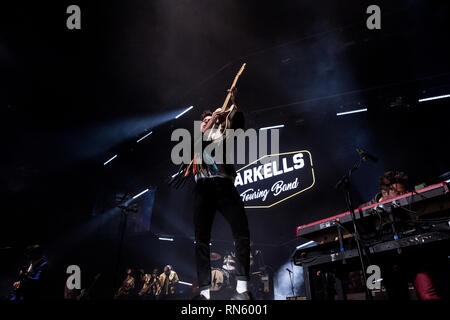 Toronto, Kanada. 16. Februar 2019. Arkells Multiprotokollkarte bei Scotiabank Arena, Toronto Credit: topconcertphoto/Alamy leben Nachrichten Stockfoto