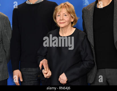 Berlin, Deutschland. 09 Feb, 2019. 69. Berlinale: Die Schauspielerin Christine Schorn. Credit: Gregor Fischer/dpa/Alamy leben Nachrichten Stockfoto