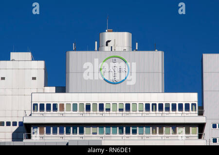 Die Bayer AG, Deutsche multinationale Pharma- und Life-Science-Unternehmen und einer der grössten Pharmaunternehmen der Welt, Berlin, Deutschland Stockfoto