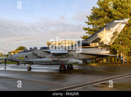 RAF Tornado GR4 an RAF Marham Stockfoto