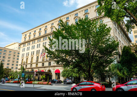 St. Regis Hotel, 923 16th Street NW, Washington DC Stockfoto