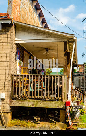 Gerber antiken Speicher, 105 Church Street, Madison, Virginia Stockfoto