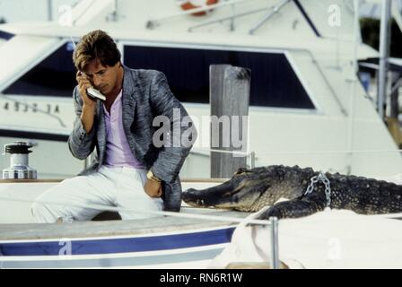 DON JOHNSON, MIAMI VICE, 1984 Stockfoto