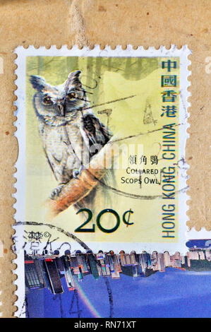 CHINA - ca. 1992: einen Stempel in China gedruckt zeigt 1992 -, ca. 1992 Stockfoto