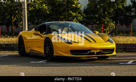 Novitec Rosso Ferrari 458 Italia Stockfoto