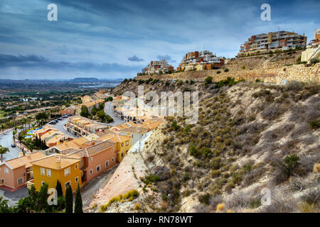 Bonalba Golf Resort und Urbanisierung, Benidorm, Alicante, Costa Banca, Spanien Stockfoto