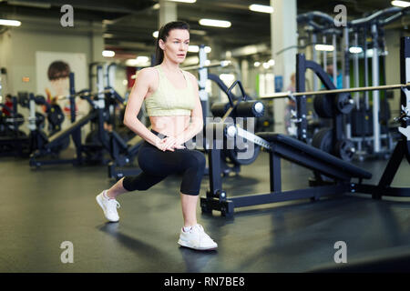 Training in Leisure Centre Stockfoto