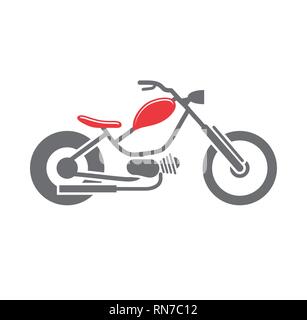 Motorrad Oldtimer Symbol auf weißem Hintergrund für Grafik- und Webdesign, modernen einfachen Vektor unterzeichnen. Internet Konzept. Trendy Symbol für Web site Design web-Taste oder mobile App. Stock Vektor