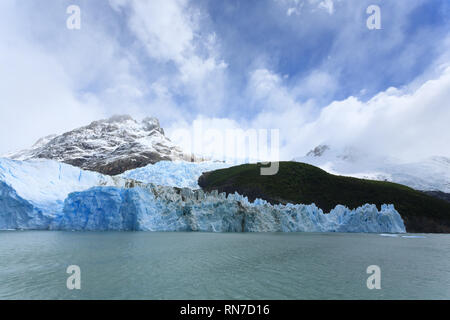 Spegazzini Gletscher blick von Argentino See, Patagonien, Argentinien. Lago Argentino Stockfoto