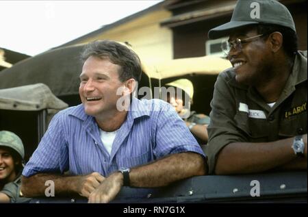 Guten Morgen, Vietnam, Robin Williams, Forest Whitaker, 1987 Stockfoto