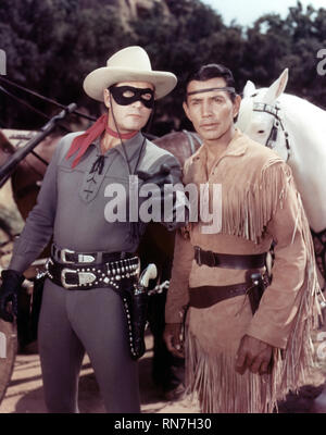 MOORE, SILVERHEELS, Lone Ranger, 1949 Stockfoto