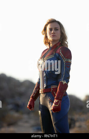 Captain Marvel ist eine bevorstehende Amerikanische Superhelden Film, basierend auf den Marvel Comics Charakter Carol Danvers. Von Marvel Studios und Walt Disney Studios Motion Pictures verteilt wurde, ist es die einundzwanzigste Film werden in der Marvel filmischen Universum (MCU). Dieses Foto ist nur für den redaktionellen Gebrauch bestimmt und unterliegen dem Copyright der Film Company und/oder der bezeichneten Fotograf durch den Film oder die Produktion Firma zugewiesen. Stockfoto