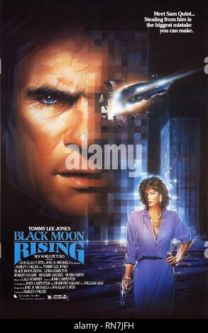 JONES, Poster, Black Moon Rising, 1986 Stockfoto