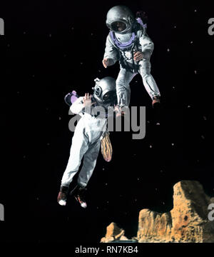 Astronauten, die ersten Menschen auf dem Mond, 1964 Stockfoto