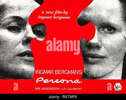 ANDERSSON, Poster, Persona, 1966 Stockfoto