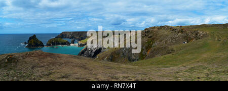 Kynance Cove panorama Stockfoto