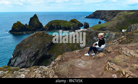 Kynance Cove panorama Stockfoto