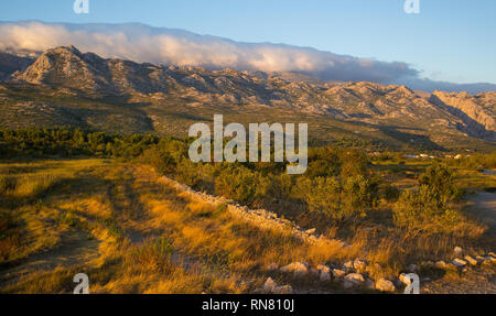 Nationalpark Paklenica - Dalmatien, Kroatien, phot von Starigrad Stockfoto