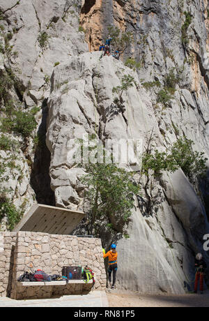 Nationalpark Paklenica - Dalmatien, Kroatien, phot von Starigrad Stockfoto