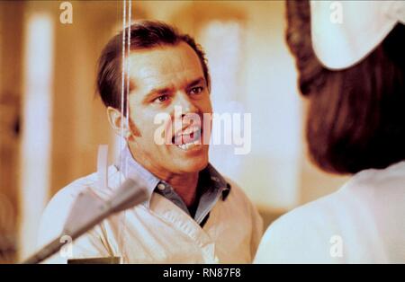 JACK NICHOLSON ONE FLEW OVER THE CUCKOO'S NEST, 1975 Stockfoto