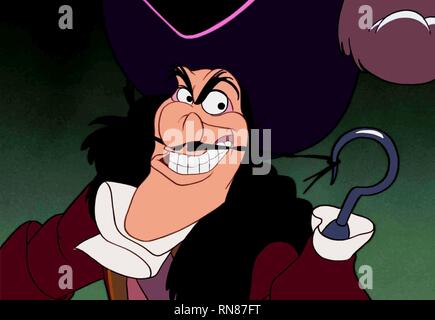 CAPTAIN HOOK, Peter Pan, 1953 Stockfoto