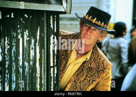 PAUL HOGAN, CROCODILE DUNDEE II, 1988 Stockfoto