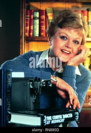 ANGELA LANSBURY, Mord, schrieb sie, 1984 Stockfoto