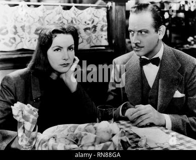 GARBO, Douglas, NINOTCHKA, 1939 Stockfoto