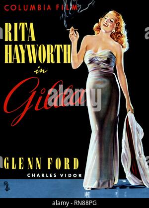 RITA HAYWORTH GILDA, 1946 Stockfoto