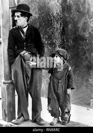 CHAPLIN, coogan, KID, 1921 Stockfoto