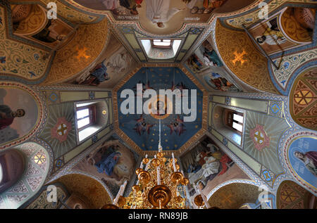 Wladimir, Russland - Juli 5, 2018: Kirche der Entschlafung der Gottesgebärerin in Wladimir, Russland Stockfoto