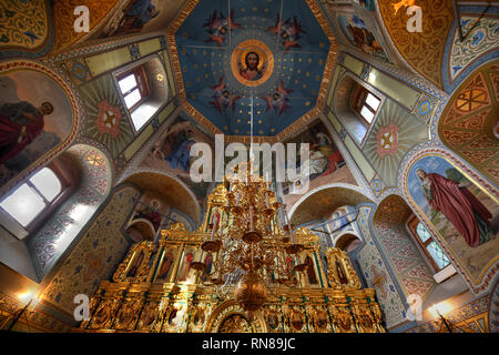 Wladimir, Russland - Juli 5, 2018: Kirche der Entschlafung der Gottesgebärerin in Wladimir, Russland Stockfoto