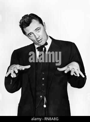 ROBERT MITCHUM, DIE NACHT DES JÄGERS, 1955 Stockfoto