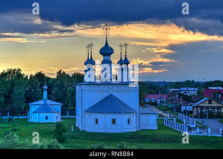 Alexander Kloster in Wladimir, Russland, in der Oblast Wladimir. Golden Ring von Russland. Stockfoto