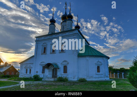 Alexander Kloster in Wladimir, Russland, in der Oblast Wladimir. Golden Ring von Russland. Stockfoto