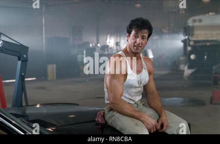 SYLVESTER STALLONE, EINSPERREN, 1989 Stockfoto