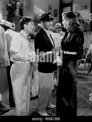 CARMICHAEL, BOGART und Bacall, UND HABEN NICHT, 1944 Stockfoto