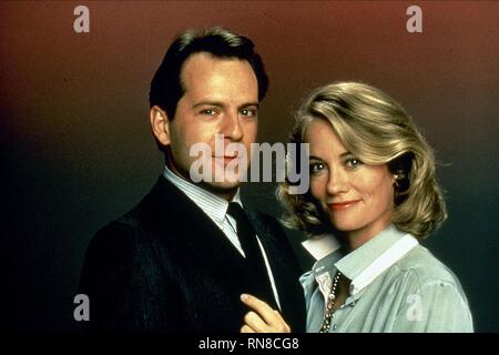 Schwarzarbeit, Bruce Willis, Cybill Shepherd, 1985 Stockfoto