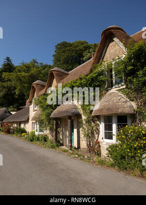 Ein schönes Ferienhaus in der Nähe von Blackpool Sands in Devon. Stockfoto