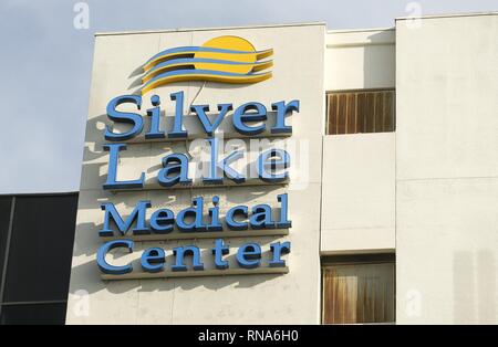 Los Angeles, Kalifornien, USA. 28 Jan, 2019. Silver Lake Medical Center in Los Angeles. Credit: Ringo Chiu/ZUMA Draht/Alamy leben Nachrichten Stockfoto